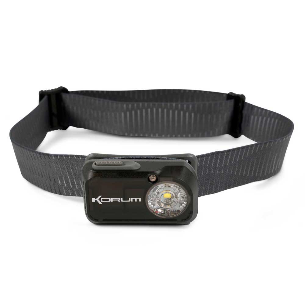 Korum Supa Lite Headlight Grau 300 Lumens Korum Supa Lite Headlight Grau 300 Lumens von Korum