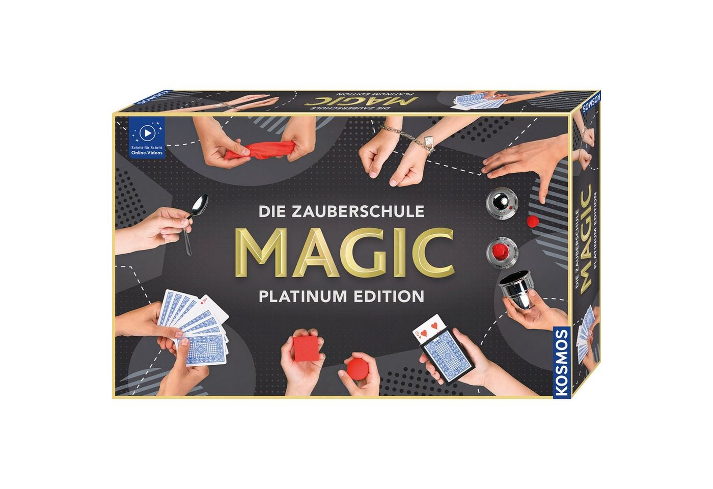 Kosmos Experimentierkasten Die Zauberschule Magic - Platinum Edition von Kosmos