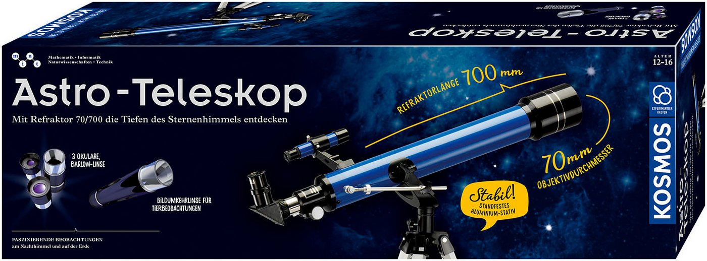Kosmos Teleskop Astro-Teleskop, mit Aluminiumstativ Kosmos Teleskop Astro-Teleskop, mit Aluminiumstativ von Kosmos