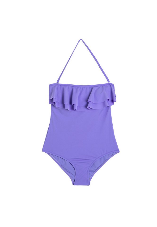 Koton Badeanzug Badeanzug Mit Rüschen Trägerloser Kragen Schwimmanzüge Koton Badeanzug Badeanzug Mit Rüschen Trägerloser Kragen Schwimmanzüge von Koton