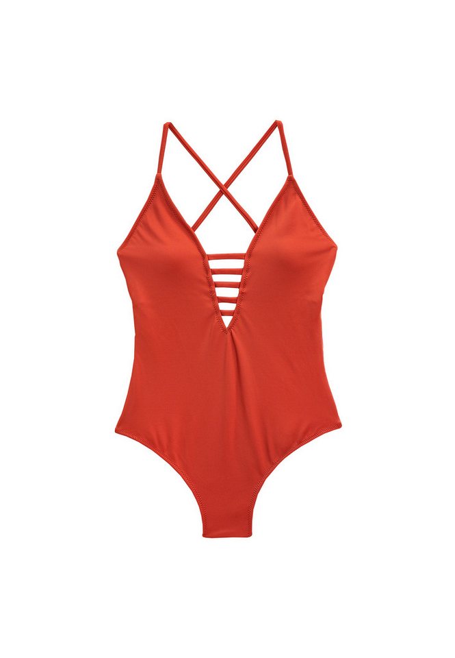 Koton Badeanzug Badeanzug Mit V-Ausschnitt Schwimmanzüge Koton Badeanzug Badeanzug Mit V-Ausschnitt Schwimmanzüge von Koton