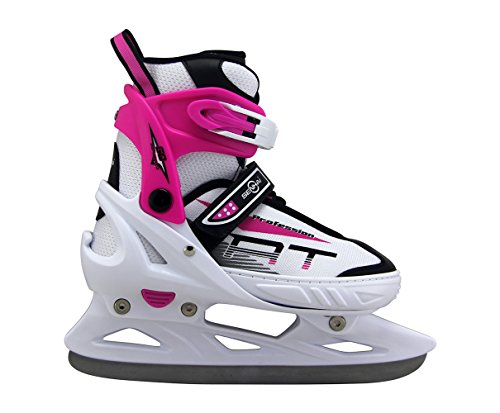 Kounga Damen Senhai Eishockey-Schlittschuhe, weiß, X-Small/Size 29-32 von Kounga