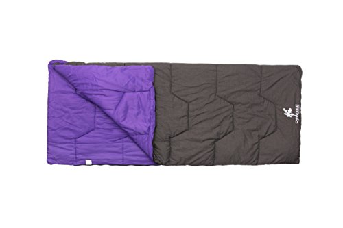 Kounga Sleeping Bag Naiguata 10 Schlafsack, Grün/Violett, L von Kounga