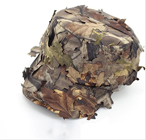 Koyheng 3D Unisex Blätter Camo Ghillie Caps Outdoor Jagd Angeln Bionic Tarnung Hüte Armee Krieg Spiele Camo Sonnenschirm Baseball Caps Koyheng 3D Unisex Blätter Camo Ghillie Caps Outdoor Jagd Angeln Bionic Tarnung Hüte Armee Krieg Spiele Camo Sonnenschirm Baseball Caps von Koyheng