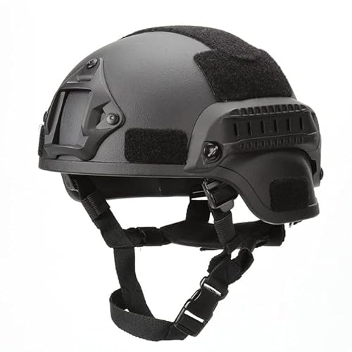 Koyheng Taktischer Mich 2000-Helm, Verstellbarer ACH-Airsoft-Helm mit Gehörschutz, vorderer NVG-Halterung und Seitenschiene Koyheng Taktischer Mich 2000-Helm, Verstellbarer ACH-Airsoft-Helm mit Gehörschutz, vorderer NVG-Halterung und Seitenschiene von Koyheng