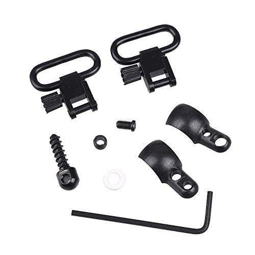 Lever Action Gewehrriemen Mount Kit Split Band mit 1 '' QD 115 Sling Swivels für Winchester Marlin Mossberg Lever Action Gewehrriemen Mount Kit Split Band mit 1 '' QD 115 Sling Swivels für Winchester Marlin Mossberg von Koyheng