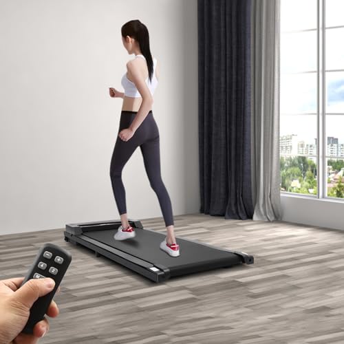Walking Pad bis 8 km/h, Laufband Schreibtisch mit Fernbedienun,LCD, Mini Treadmill Leise für Zuhause/Büro, Keine Installation erforderlich Walking Pad bis 8 km/h, Laufband Schreibtisch mit Fernbedienun,LCD, Mini Treadmill Leise für Zuhause/Büro, Keine Installation erforderlich von Kozivmo