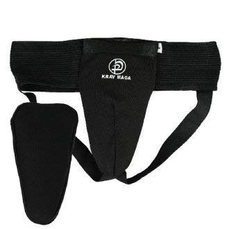 Krav Maga Schwarz Damen Elastisch Baumwolle Tiefschutz W/Tasse - Schwarz, L von Krav Maga