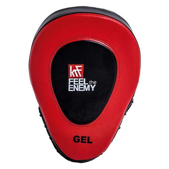 Krf Gel&airmesh Combat Pad Rot,Schwarz von Krf