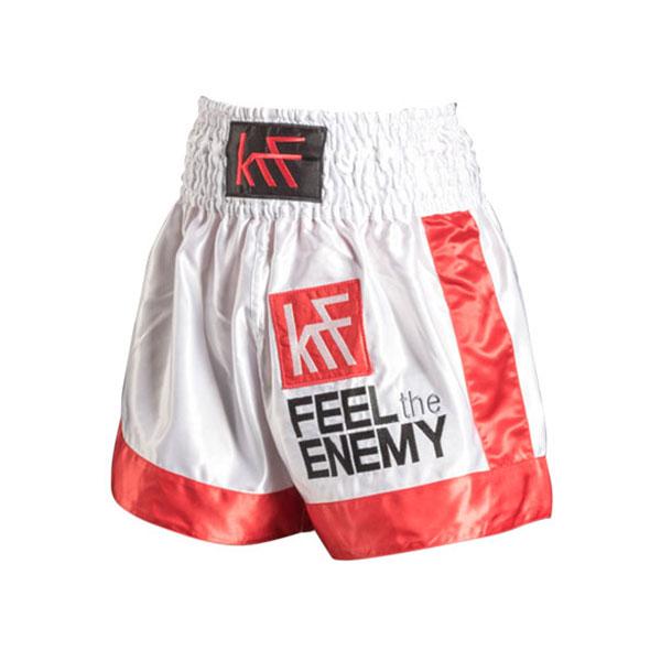 Krf Plain Muay Thai Shorts Weiß M Mann Krf Plain Muay Thai Shorts Weiß M Mann von Krf