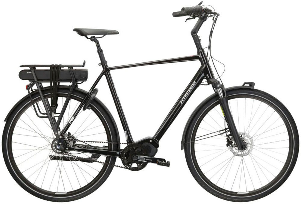 Kross E-Bike Cityrad E-Citybike Sentio Hybrid 5.0 28 Zoll schwarz, 7 Gang Shimano NEXUS Schaltwerk, Nabenschaltung, Mittelmotor, 504 Wh Kross E-Bike Cityrad E-Citybike Sentio Hybrid 5.0 28 Zoll schwarz, 7 Gang Shimano NEXUS Schaltwerk, Nabenschaltung, Mittelmotor, 504 Wh von Kross