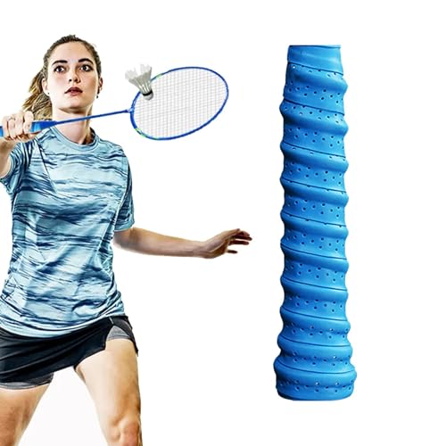 Krujecnt Badminton-Griffband, Badmintonschläger-Griff,Badminton-Griffwickel - Tennis-Overgrip, schweißabsorbierender Badminton-Griffwickel für Damen und Herren Krujecnt Badminton-Griffband, Badmintonschläger-Griff,Badminton-Griffwickel - Tennis-Overgrip, schweißabsorbierender Badminton-Griffwickel für Damen und Herren von Krujecnt