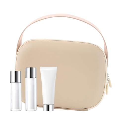 Krujecnt Reisetasche für Toilettenartikel,Kosmetik-Reisetaschen für Damen - Mehrzweck-Reisekosmetiktasche Reise-Make-up-Tasche,Damen-Reisetasche, Make-up-Reisetasche mit Griff für Make-up-Pinsel, von Krujecnt