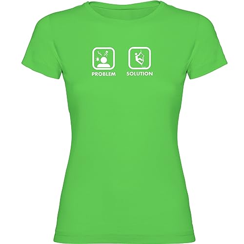 K KRUSKIS - T Shirt Klettern Problem Solution Climb Zurzarm Frau - 2XL, Pistazien K KRUSKIS - T Shirt Klettern Problem Solution Climb Zurzarm Frau - 2XL, Pistazien von K KRUSKIS