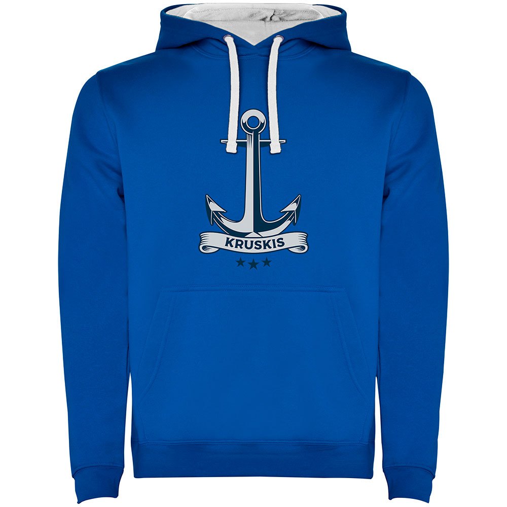 Kruskis Anchor Two-colour Hoodie Blau L Mann Kruskis Anchor Two-colour Hoodie Blau L Mann von Kruskis