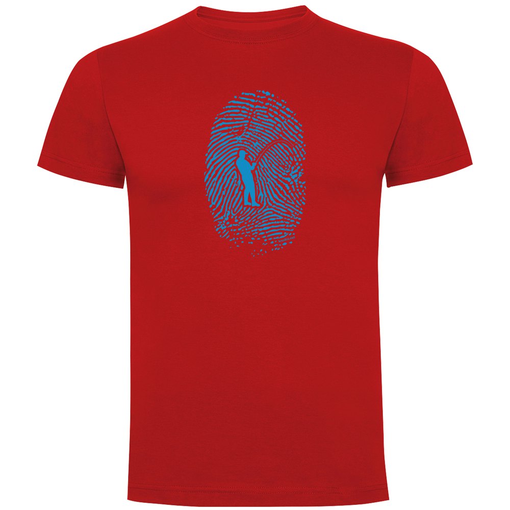 Kruskis Angler Fingerprint Short Sleeve T-shirt Rot XL Mann Kruskis Angler Fingerprint Short Sleeve T-shirt Rot XL Mann von Kruskis