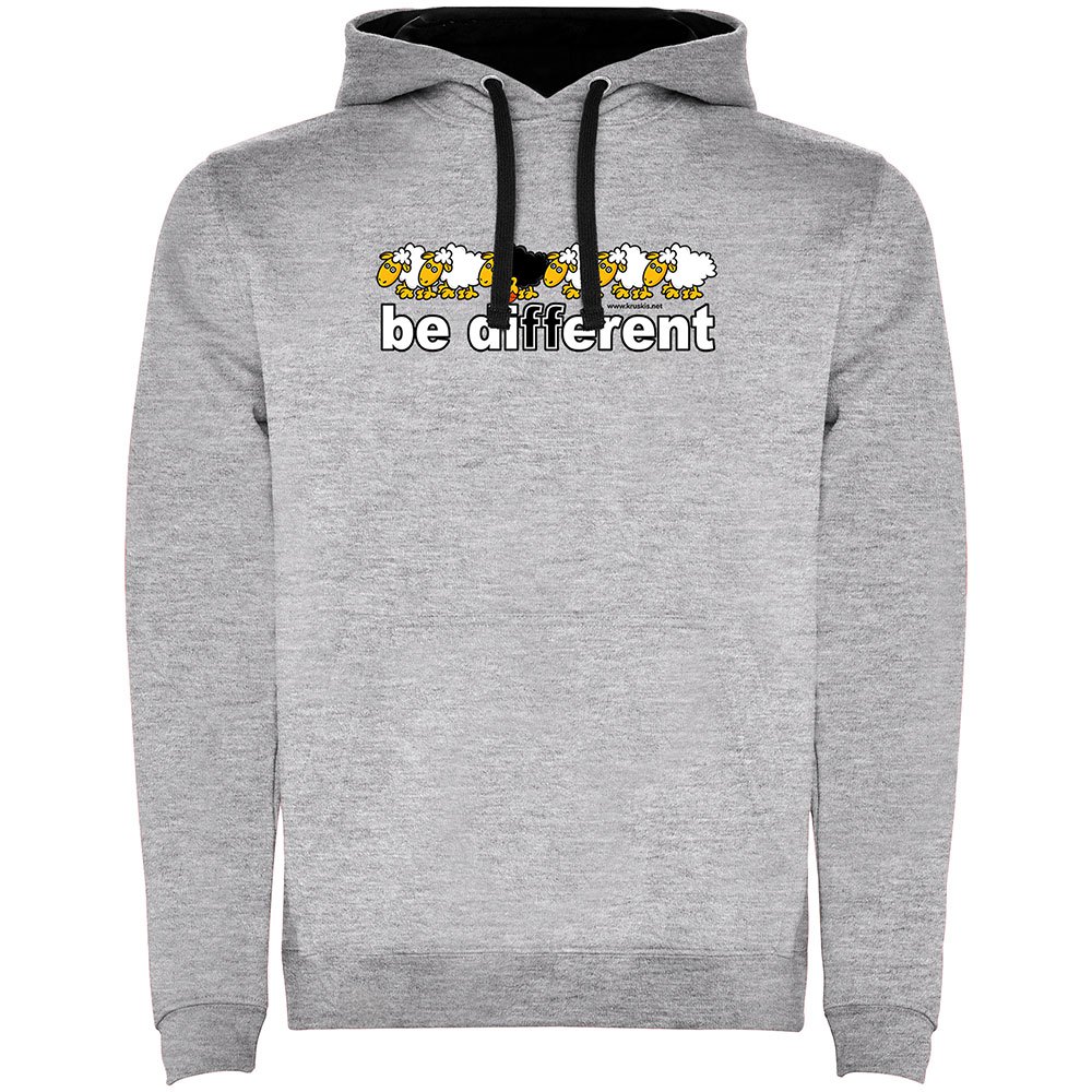 Kruskis Be Different Basket Two-colour Hoodie Grau L Mann von Kruskis