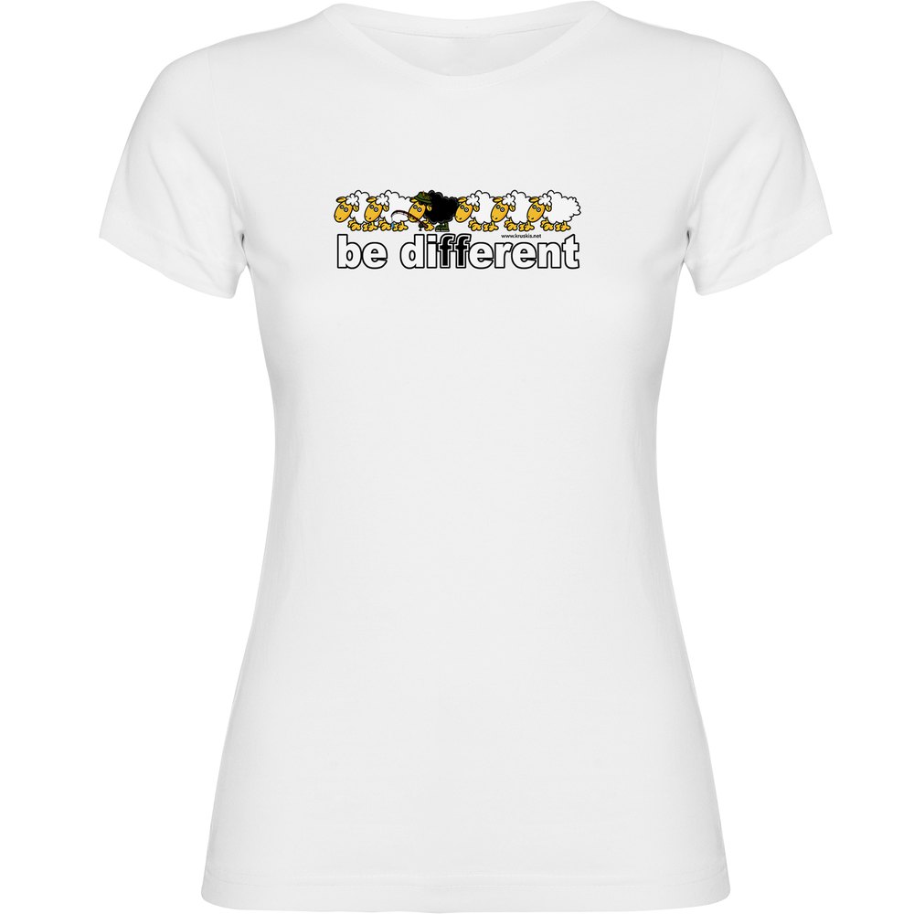 Kruskis Be Different Fish Short Sleeve T-shirt Weiß XL Frau Kruskis Be Different Fish Short Sleeve T-shirt Weiß XL Frau von Kruskis