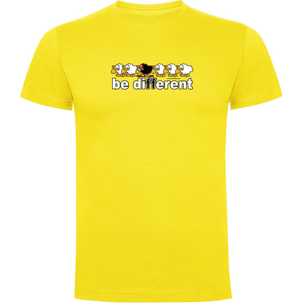 Kruskis Be Different Ski Short Sleeve T-shirt Gelb 3XL Mann Kruskis Be Different Ski Short Sleeve T-shirt Gelb 3XL Mann von Kruskis