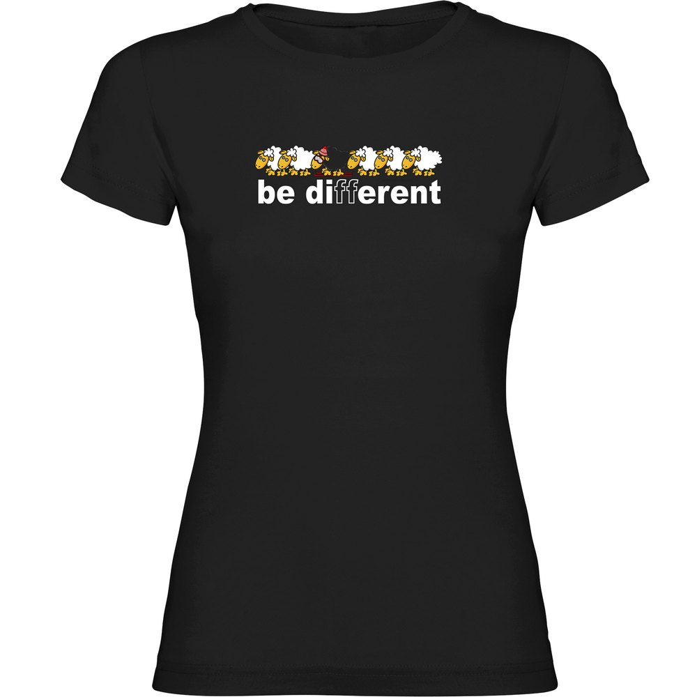 Kruskis Be Different Ski Short Sleeve T-shirt Schwarz L Frau Kruskis Be Different Ski Short Sleeve T-shirt Schwarz L Frau von Kruskis