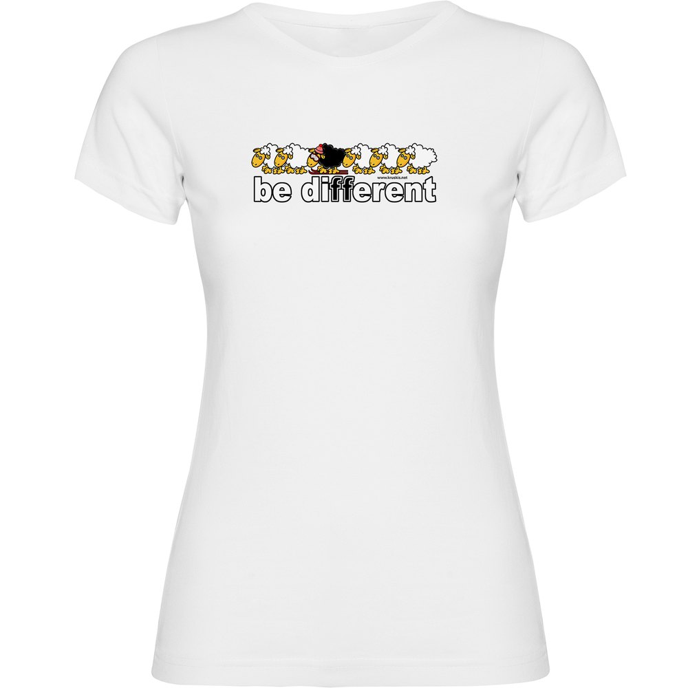Kruskis Be Different Ski Short Sleeve T-shirt Weiß L Frau Kruskis Be Different Ski Short Sleeve T-shirt Weiß L Frau von Kruskis