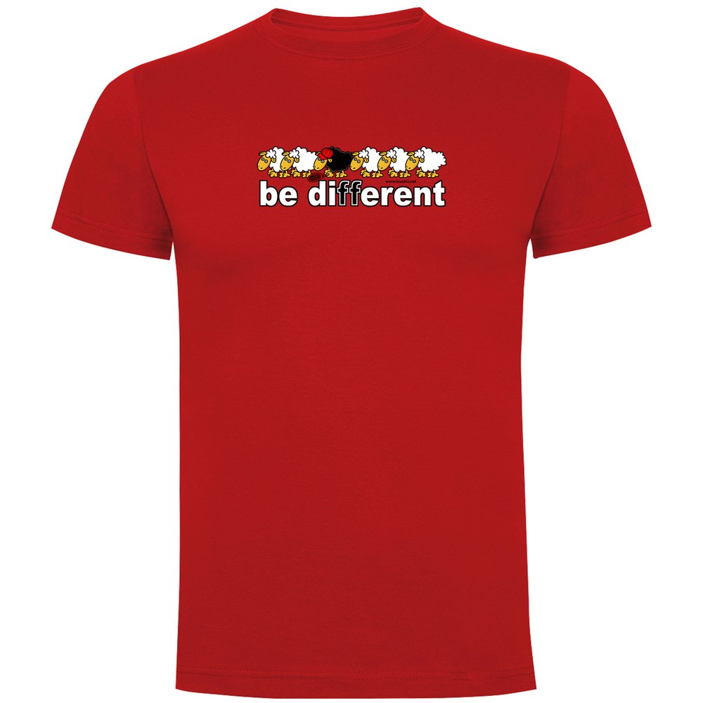 Kruskis Be Different Tennis Short Sleeve T-shirt Rot 3XL Mann Kruskis Be Different Tennis Short Sleeve T-shirt Rot 3XL Mann von Kruskis