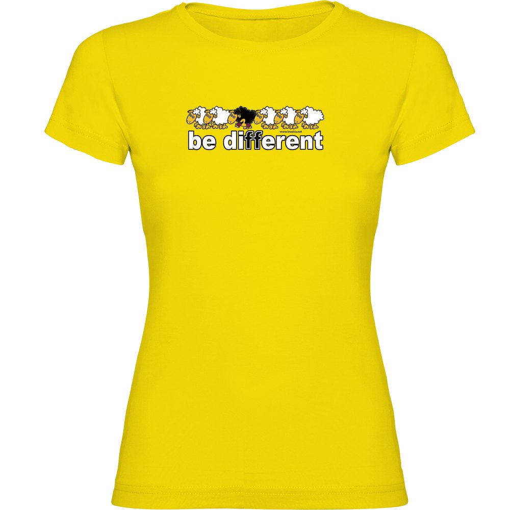 Kruskis Be Different Train Short Sleeve T-shirt Gelb 2XL Frau Kruskis Be Different Train Short Sleeve T-shirt Gelb 2XL Frau von Kruskis