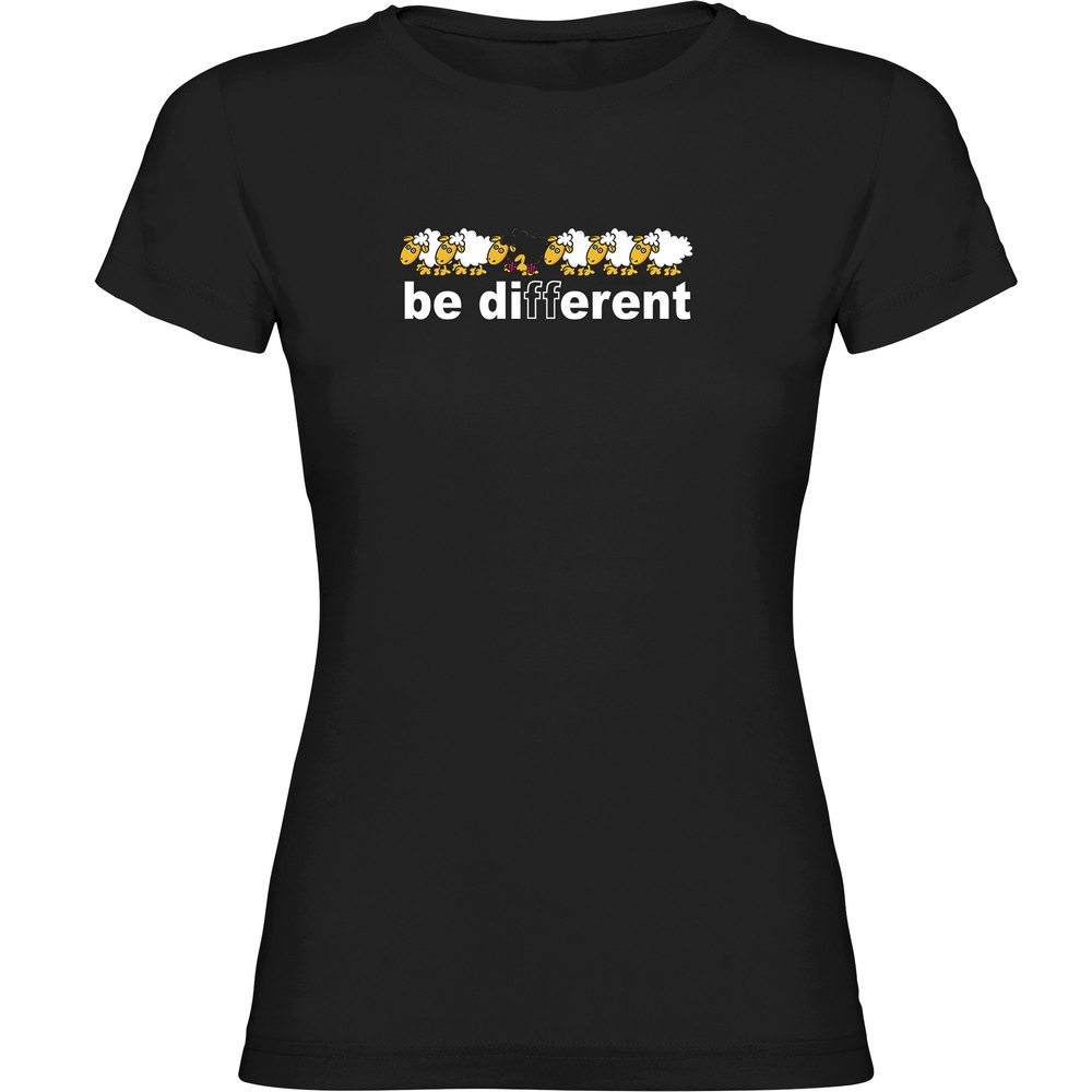 Kruskis Be Different Train Short Sleeve T-shirt Schwarz XL Frau Kruskis Be Different Train Short Sleeve T-shirt Schwarz XL Frau von Kruskis