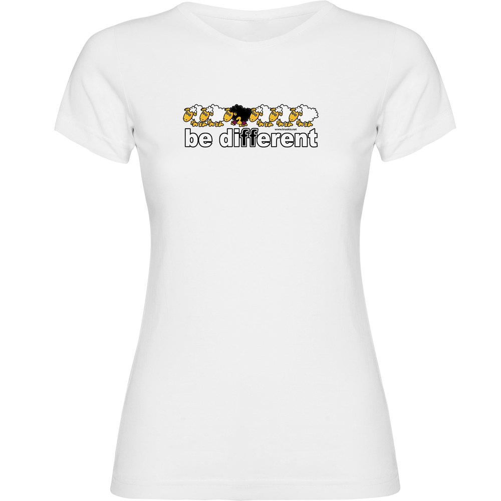 Kruskis Be Different Train Short Sleeve T-shirt Weiß S Frau Kruskis Be Different Train Short Sleeve T-shirt Weiß S Frau von Kruskis
