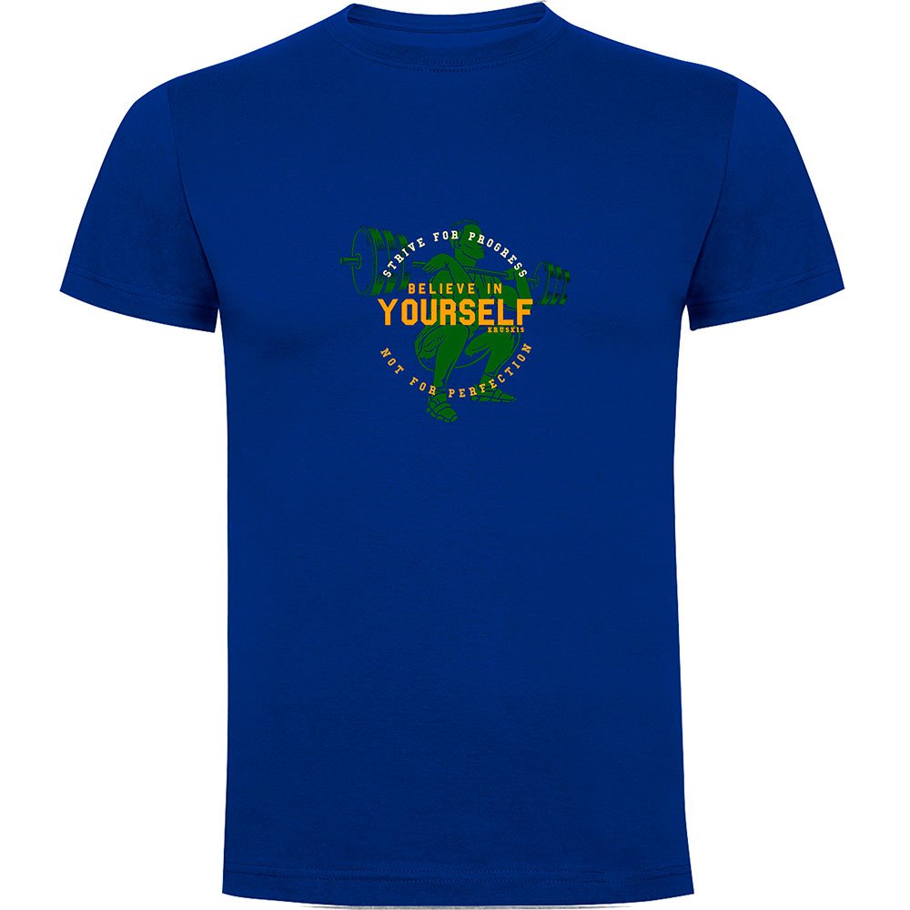 Kruskis Believe Short Sleeve T-shirt Blau XL Mann Kruskis Believe Short Sleeve T-shirt Blau XL Mann von Kruskis