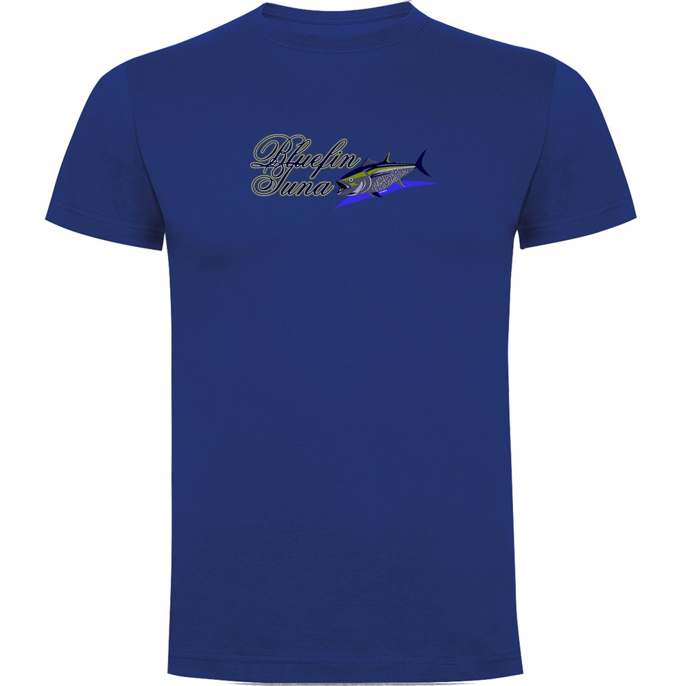 Kruskis Bluefin Tuna Short Sleeve T-shirt Blau 2XL Mann von Kruskis