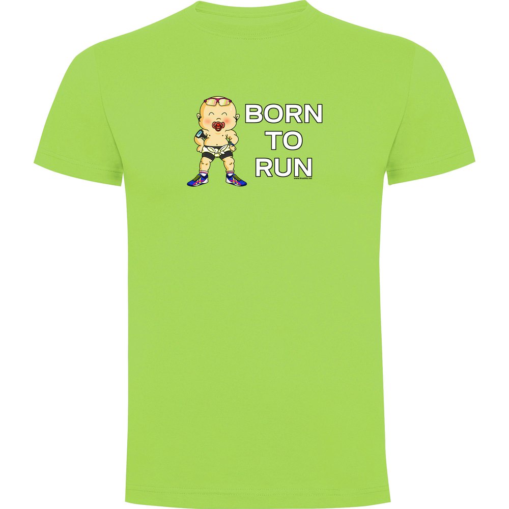 Kruskis Born To Run Short Sleeve T-shirt Grün S Mann Kruskis Born To Run Short Sleeve T-shirt Grün S Mann von Kruskis