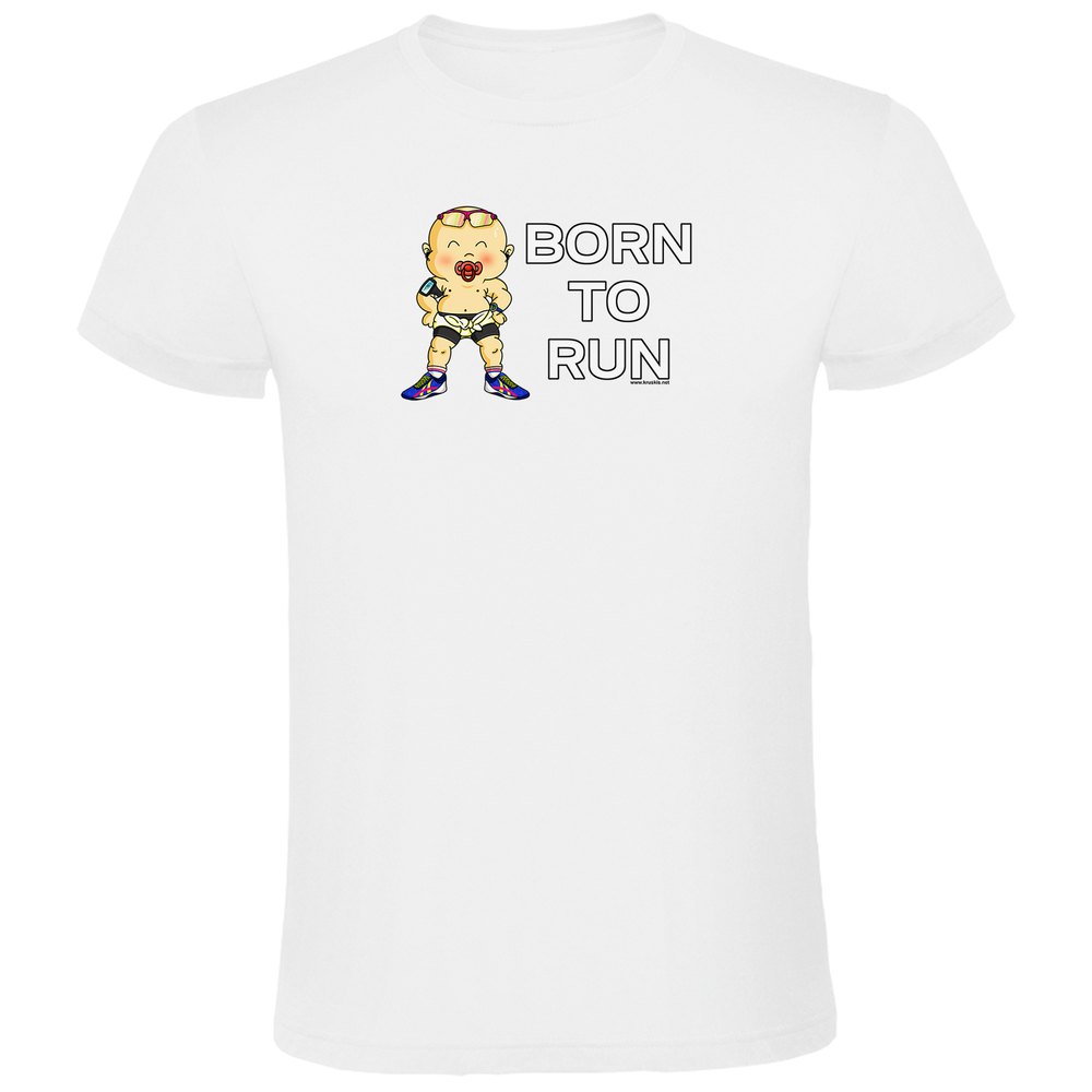 Kruskis Born To Run Short Sleeve T-shirt Weiß L Mann Kruskis Born To Run Short Sleeve T-shirt Weiß L Mann von Kruskis