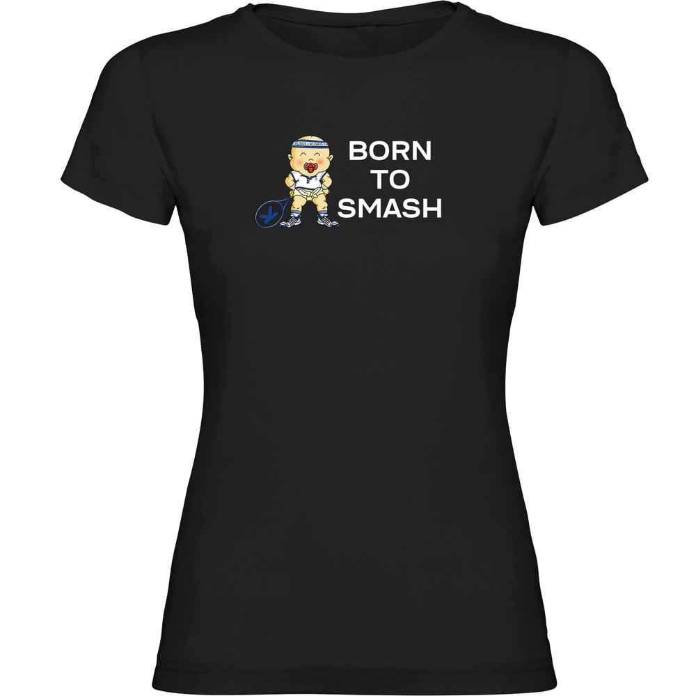 Kruskis Born To Smash Short Sleeve T-shirt Schwarz L Frau Kruskis Born To Smash Short Sleeve T-shirt Schwarz L Frau von Kruskis