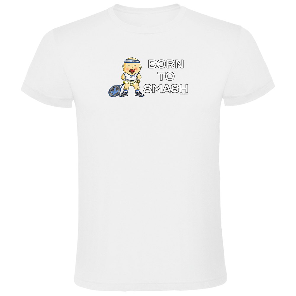 Kruskis Born To Smash Short Sleeve T-shirt Weiß XL Mann Kruskis Born To Smash Short Sleeve T-shirt Weiß XL Mann von Kruskis