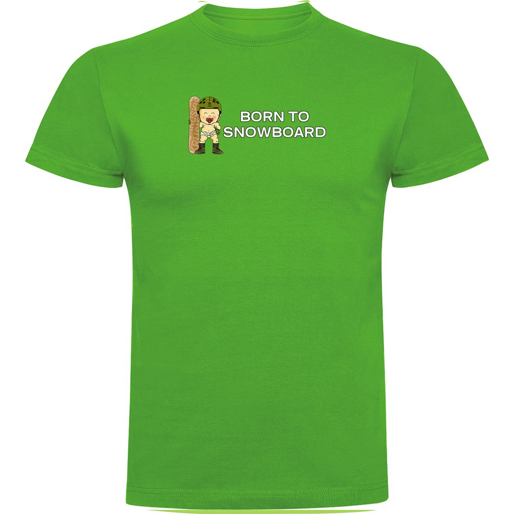 Kruskis Born To Snowboard Short Sleeve T-shirt Grün XL Mann Kruskis Born To Snowboard Short Sleeve T-shirt Grün XL Mann von Kruskis