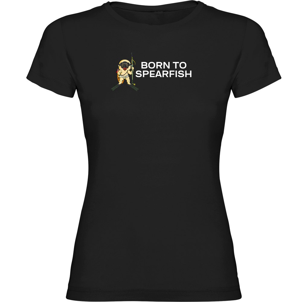 Kruskis Born To Spearfishing Damen T-shirt Mit Kurzen Ärmeln Kruskis Born To Spearfishing Damen T-shirt Mit Kurzen Ärmeln von Kruskis