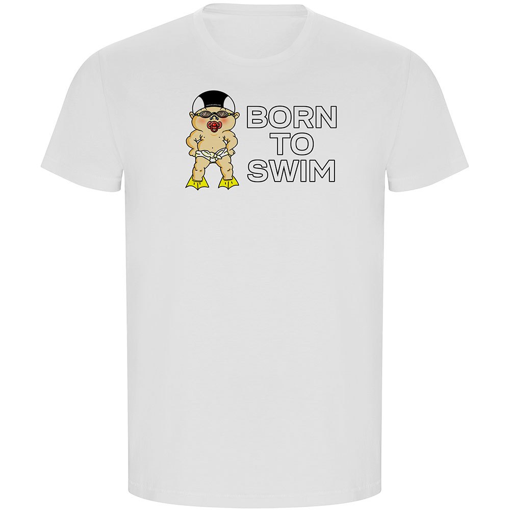 Kruskis Born To Swim Eco Short Sleeve T-shirt Weiß 3XL Mann Kruskis Born To Swim Eco Short Sleeve T-shirt Weiß 3XL Mann von Kruskis