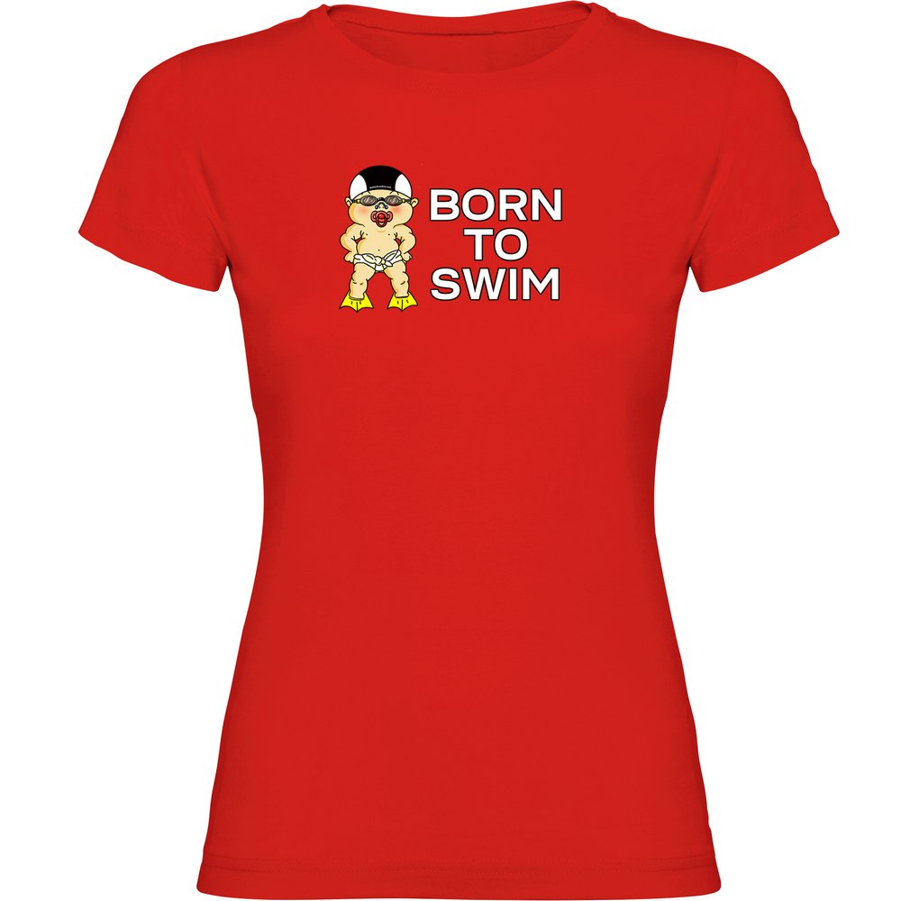Kruskis Born To Swim Short Sleeve T-shirt Rot M Frau Kruskis Born To Swim Short Sleeve T-shirt Rot M Frau von Kruskis