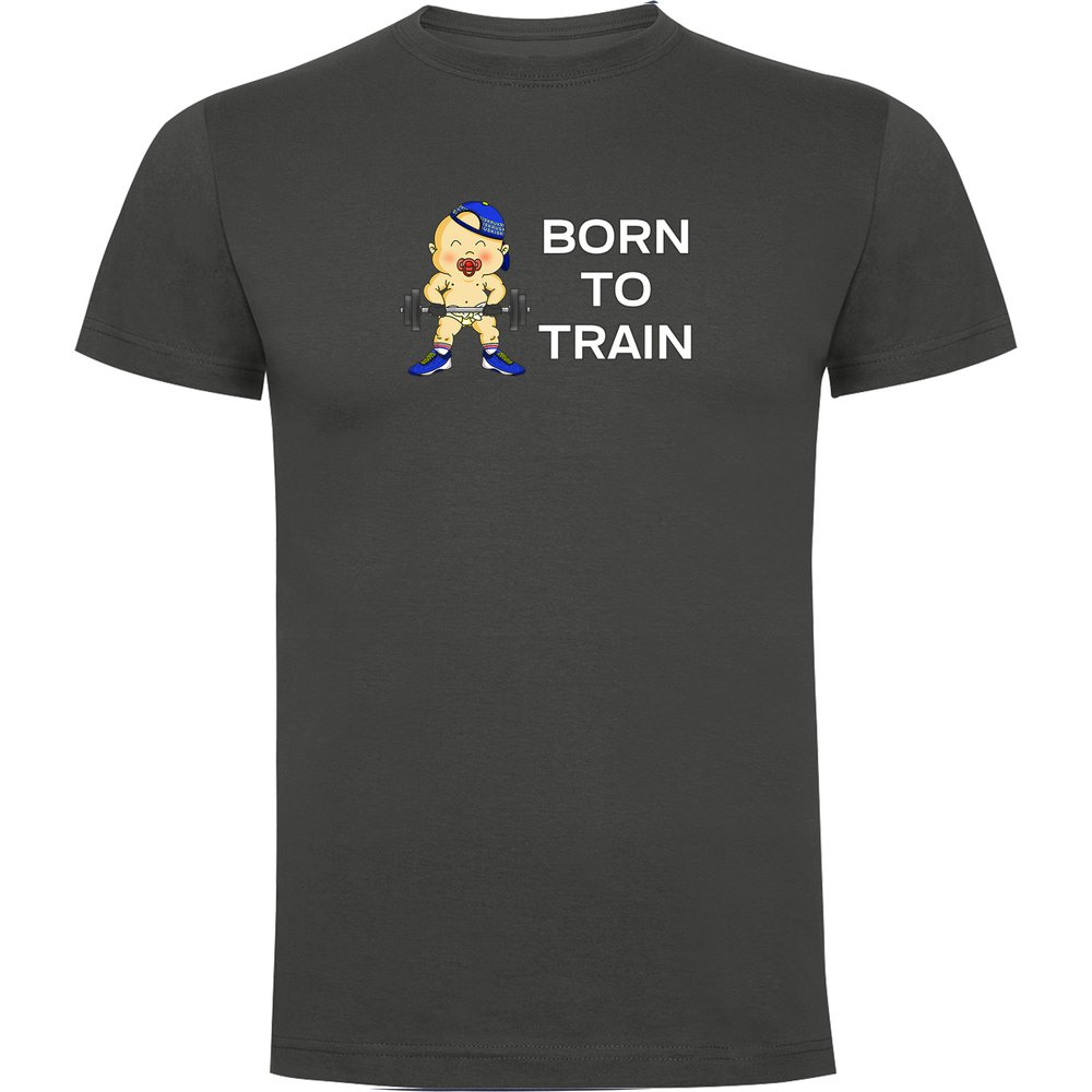 Kruskis Born To Train Short Sleeve T-shirt Grau S Mann Kruskis Born To Train Short Sleeve T-shirt Grau S Mann von Kruskis