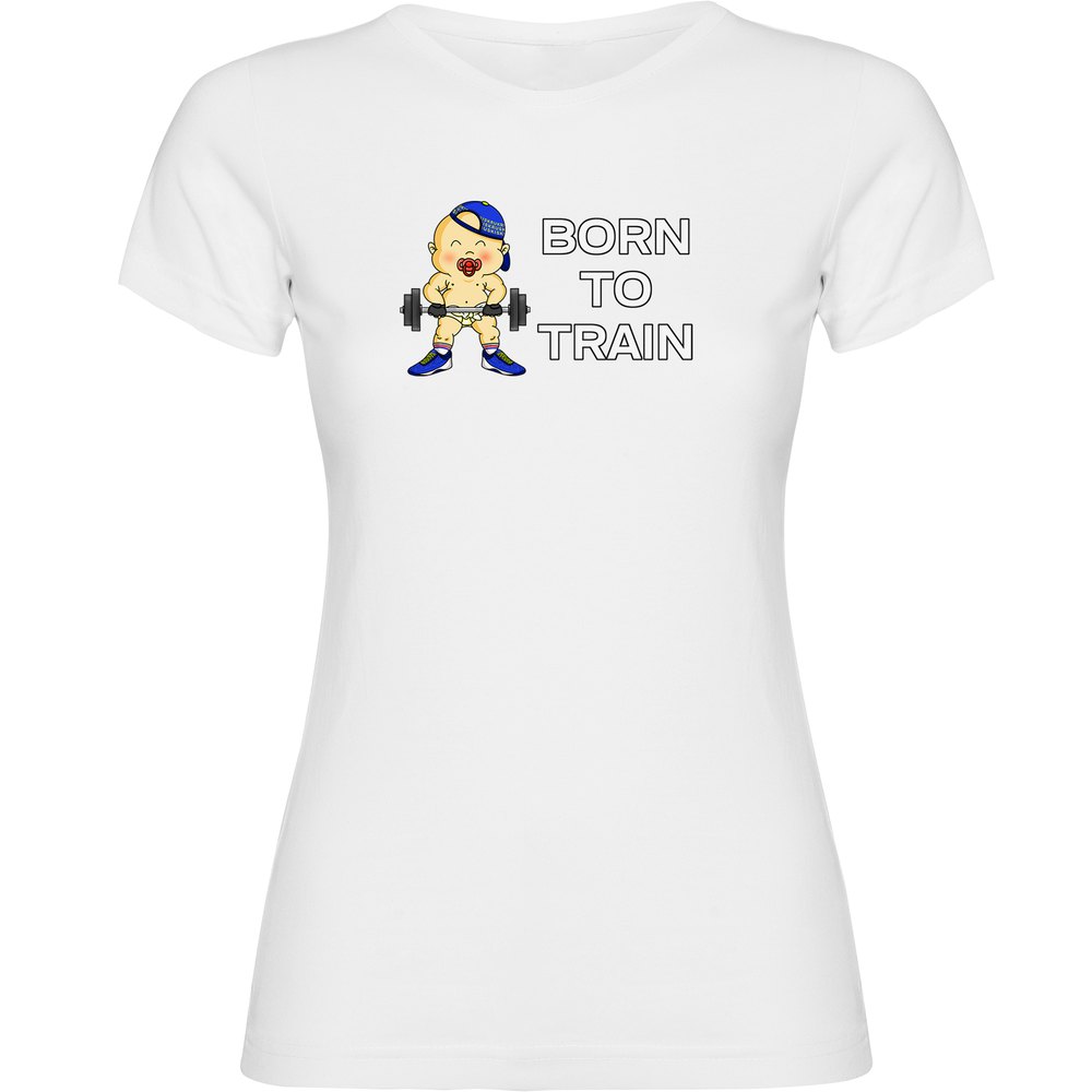 Kruskis Born To Train Short Sleeve T-shirt Weiß M Frau Kruskis Born To Train Short Sleeve T-shirt Weiß M Frau von Kruskis