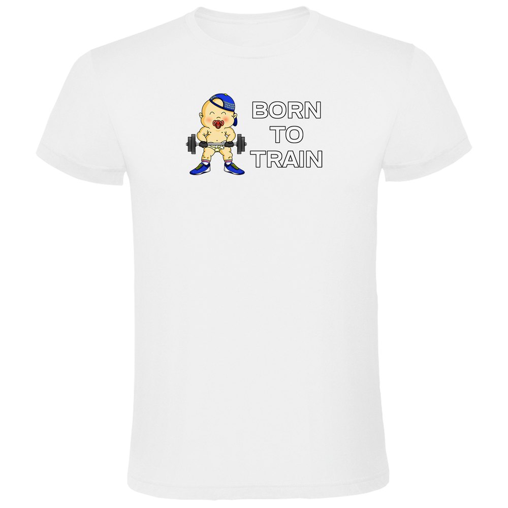 Kruskis Born To Train Short Sleeve T-shirt Weiß S Mann Kruskis Born To Train Short Sleeve T-shirt Weiß S Mann von Kruskis