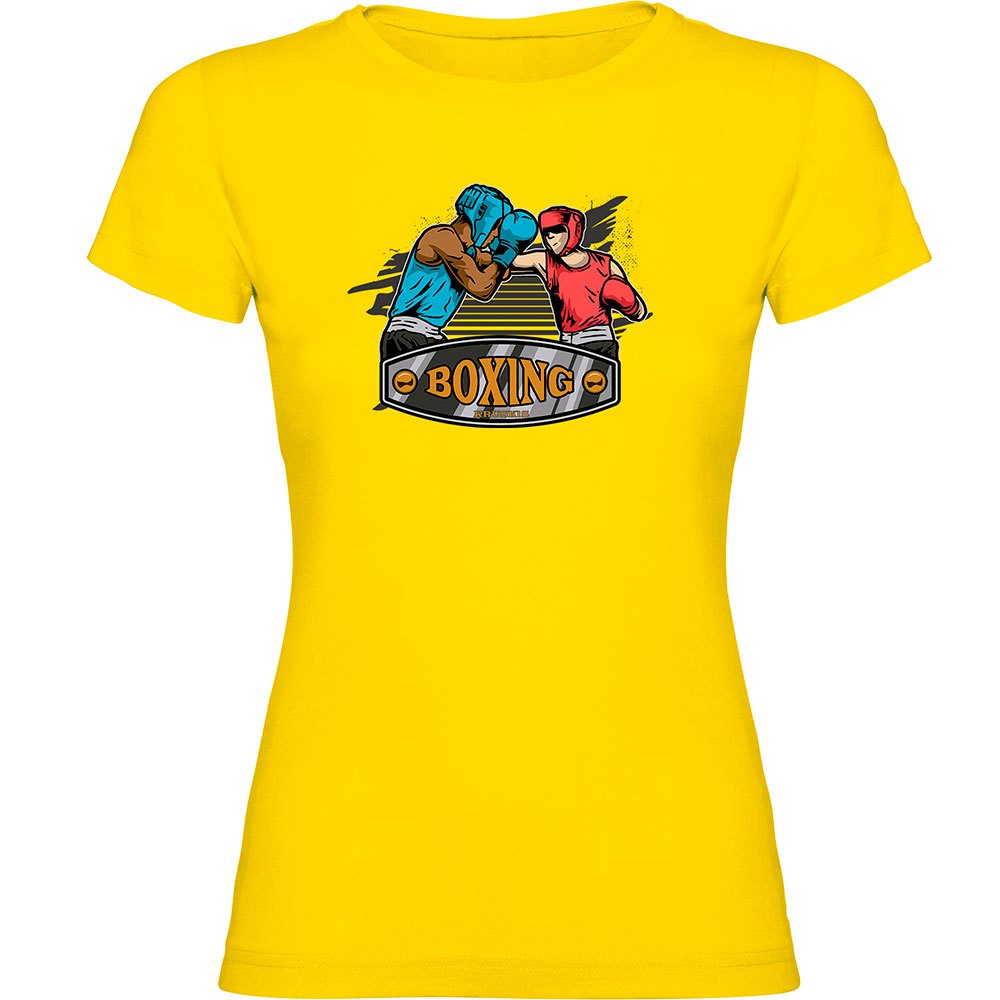 Kruskis Boxing Short Sleeve T-shirt Gelb M Frau Kruskis Boxing Short Sleeve T-shirt Gelb M Frau von Kruskis