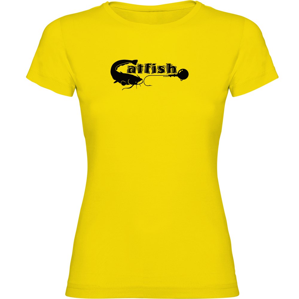 Kruskis Catfish Short Sleeve T-shirt Gelb 2XL Frau Kruskis Catfish Short Sleeve T-shirt Gelb 2XL Frau von Kruskis
