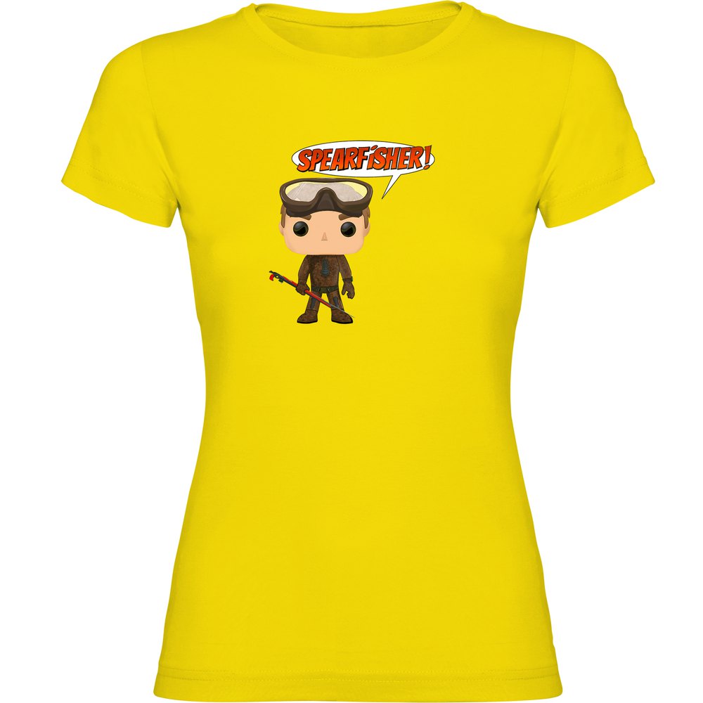 Kruskis Chibi Spearfisher Damen T-shirt Mit Kurzen Ärmeln von Kruskis