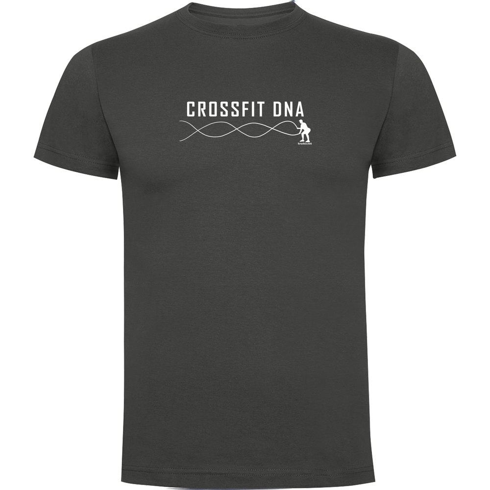 Kruskis Crossfit Dna Short Sleeve T-shirt Grau S Mann von Kruskis