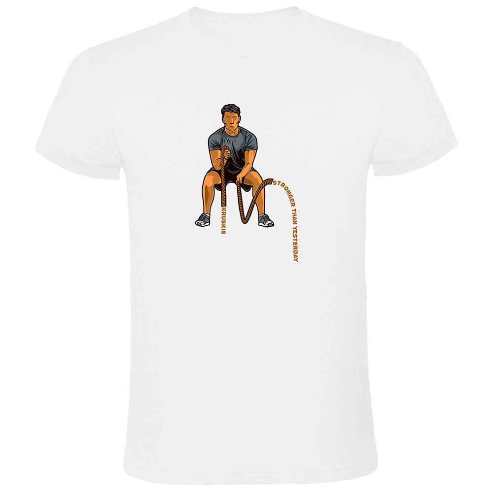 Kruskis Crossfit Ropes Short Sleeve T-shirt Weiß 2XL Mann Kruskis Crossfit Ropes Short Sleeve T-shirt Weiß 2XL Mann von Kruskis