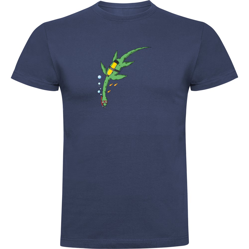 Kruskis Dino Dive Short Sleeve T-shirt Blau M Mann von Kruskis