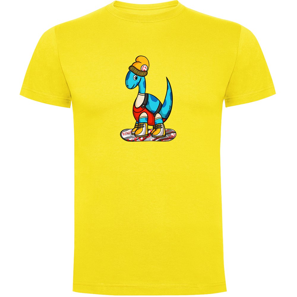 Kruskis Dino Snow Short Sleeve T-shirt Gelb L Mann Kruskis Dino Snow Short Sleeve T-shirt Gelb L Mann von Kruskis