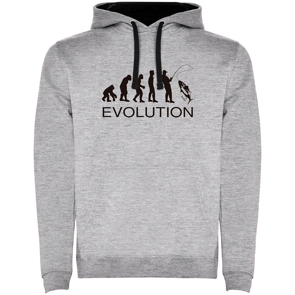 Kruskis Evolution By Anglers Two-colour Hoodie Grau XL Mann Kruskis Evolution By Anglers Two-colour Hoodie Grau XL Mann von Kruskis
